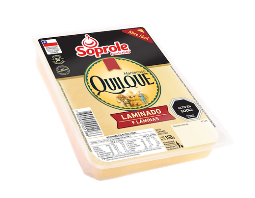 Queso Quilque Mantecoso Laminado 150g